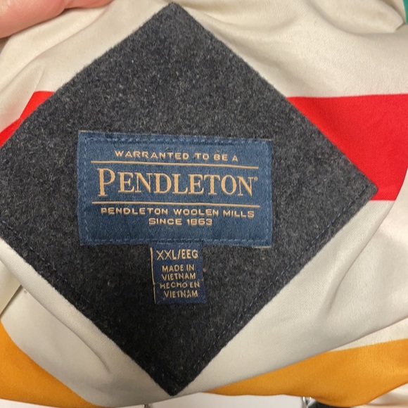 Pendleton Wool Charcoal Campbell Wool Coat - Picture 10 of 16